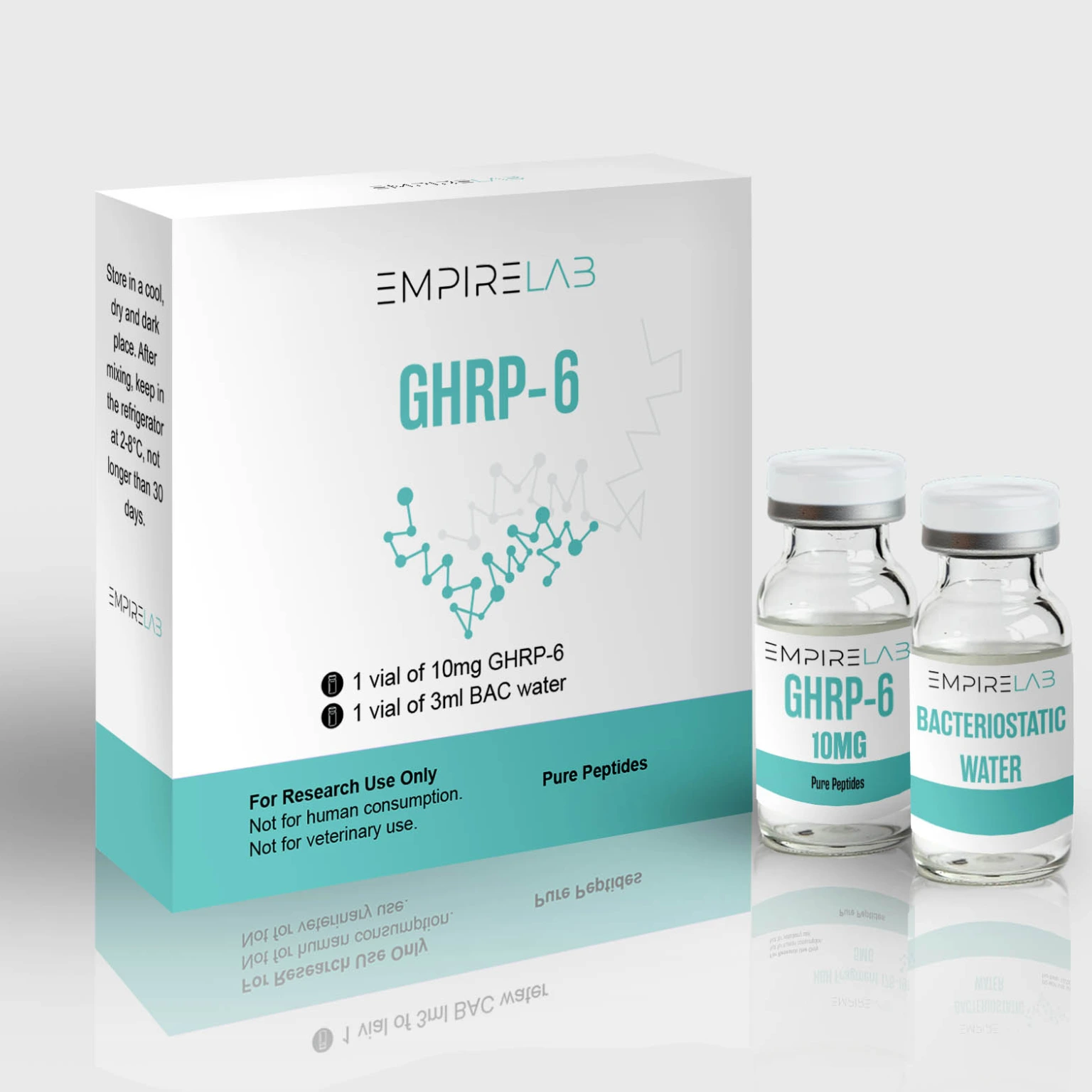 GHRP-6 10mg + 3ml BAC